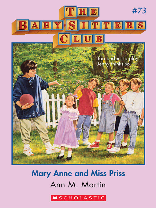 Title details for Mary Anne and Miss Priss by Ann M. Martin - Wait list